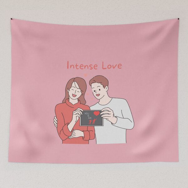 Item preview, Intense Love Beautiful Design For Couples designed and sold by majnate.