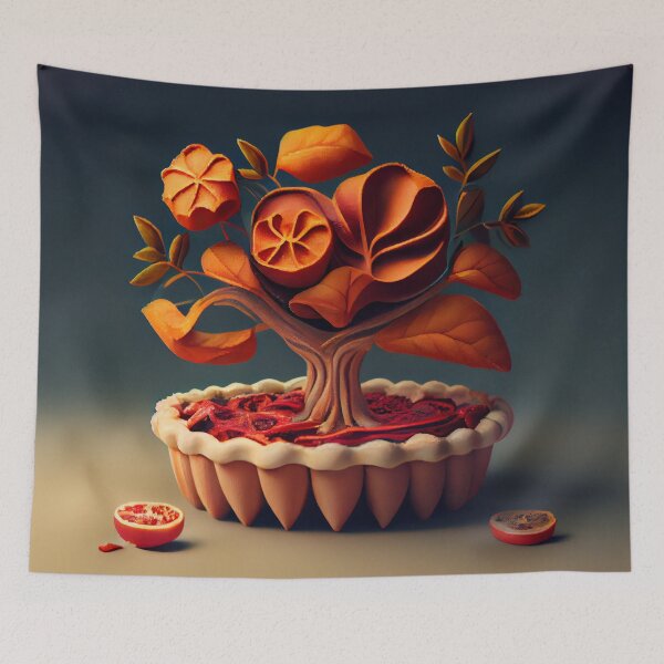 Item preview, Harnessing the Sweetest Pie from the Plant Digital Painting designed and sold by CodeAndColors.