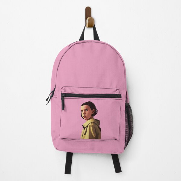 Item preview, Eleven in yellow jacket | Pink | Stranger Things Netflix | Eleven | El | Fan Art | Quotes | CipherStore designed and sold by CipherStore.