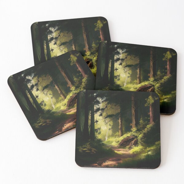 Item preview, Green Fairy Tale Forest, Mystical designed and sold by CMArtVision.