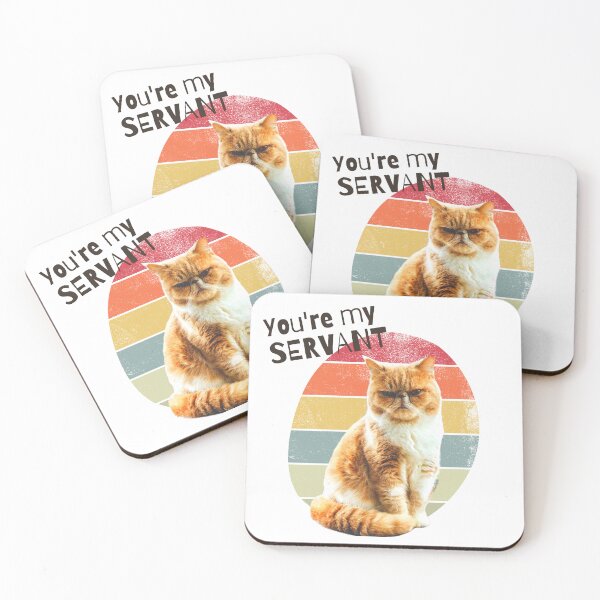 Item preview, Eres mi sirviente Cat Lover Cat Owner Gift designed and sold by funkycoolshirts.