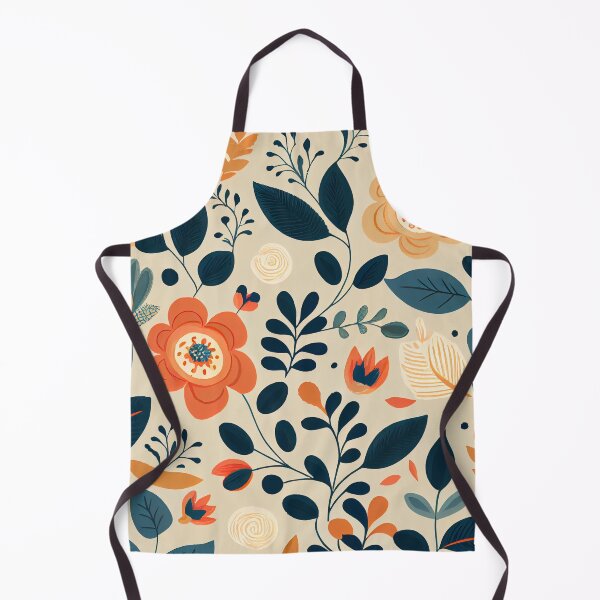 Artikelvorschau, Simple Floral Pattern Digital Painting entworfen und verkauft von CodeAndColors.
