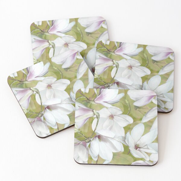 Item preview, Pretty Magnolia Seamless Pattern Design  designed and sold by Tina Veenstra.