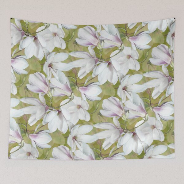 Item preview, Pretty Magnolia Seamless Pattern Design  designed and sold by Tina Veenstra.