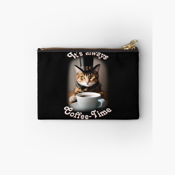 Artikelvorschau, It´s always Coffee-Time. Das perfekte Design für Kaffee-und Katzen-Liebhaber entworfen und verkauft von ArtCreator2023.