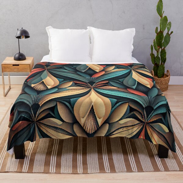 Item preview, Muted Pattern Digital Painting designed and sold by CodeAndColors.