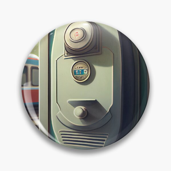 Item preview, Waiting at the Monorail A Doorbells Delight Digital Painting designed and sold by CodeAndColors.