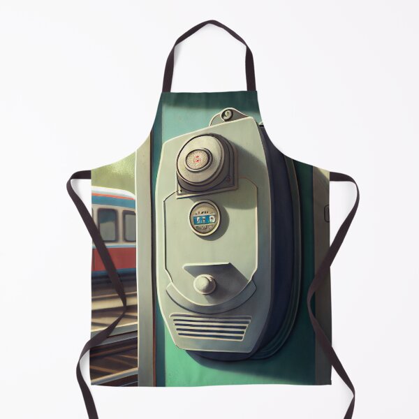 Item preview, Waiting at the Monorail A Doorbells Delight Digital Painting designed and sold by CodeAndColors.