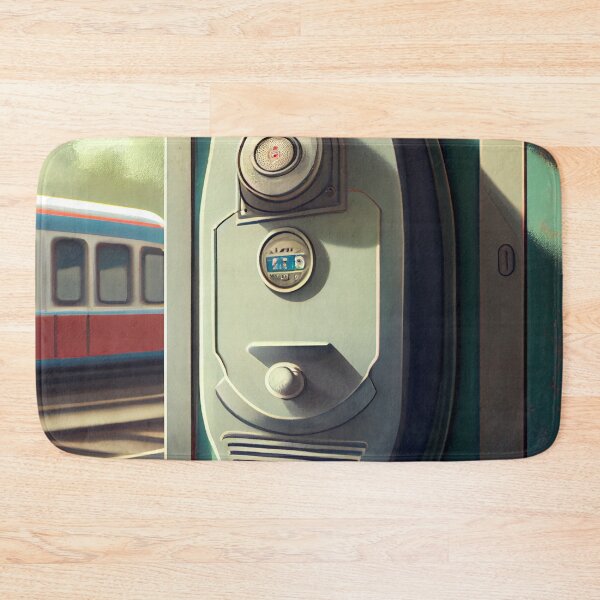 Item preview, Waiting at the Monorail A Doorbells Delight Digital Painting designed and sold by CodeAndColors.