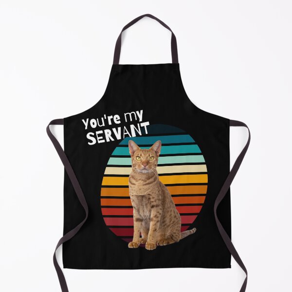 Item preview, Eres mi sirviente Cat Lover Cat Owner Gift designed and sold by funkycoolshirts.
