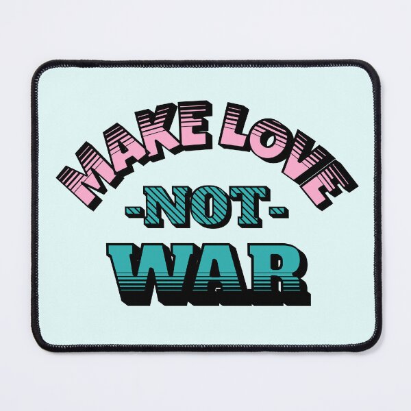 Item preview, Make love not war designed and sold by Yulacreative.