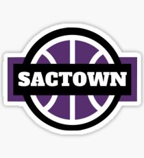 Sactown Basketball Sticker