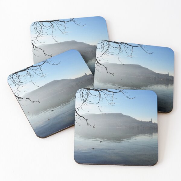 Item preview, Annecy Lake - Winter Landscape in France designed and sold by CarolinaReina.