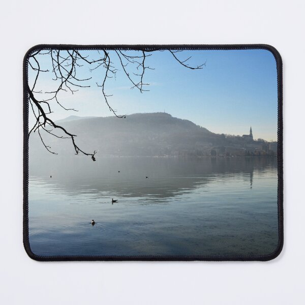 Item preview, Annecy Lake - Winter Landscape in France designed and sold by CarolinaReina.