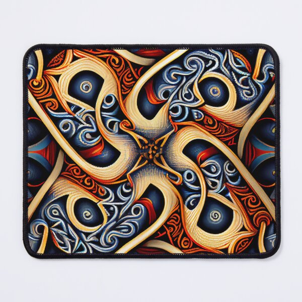 Item preview, Dynamic Formal Scandifornian Pattern Digital Painting designed and sold by CodeAndColors.