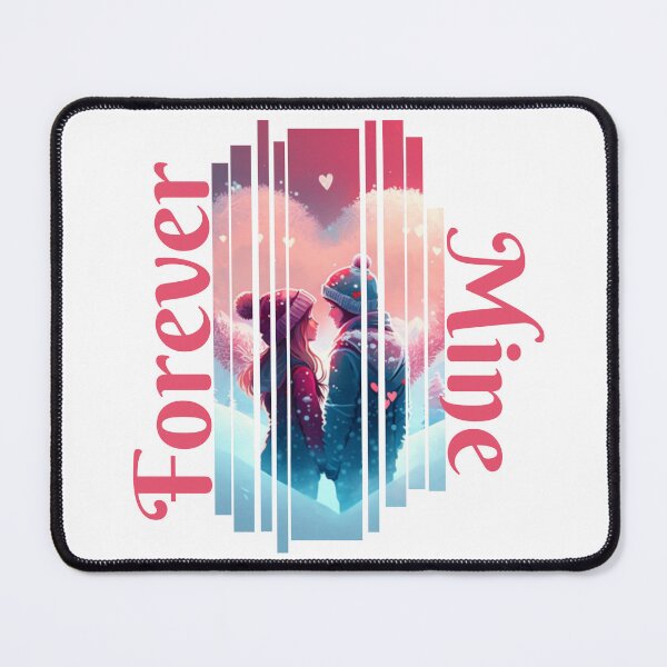 Item preview, Forever Mine - Couples - Love - Heart designed and sold by designerpriti.