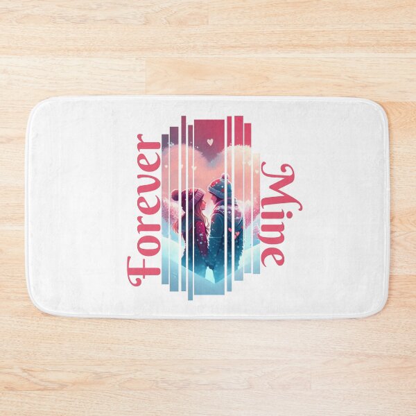 Item preview, Forever Mine - Couples - Love - Heart designed and sold by designerpriti.