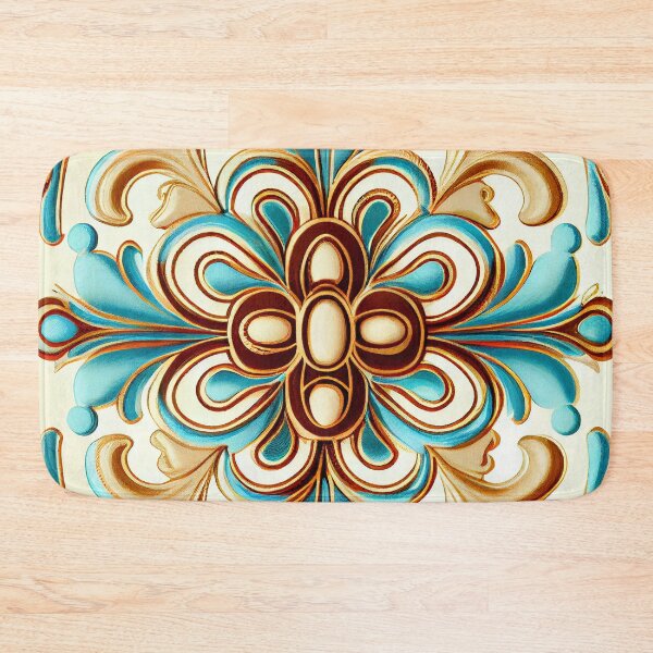 Item preview, Cartoon Detailed Soft Artistic Hollywood Regency Pattern Digital Painting designed and sold by CodeAndColors.