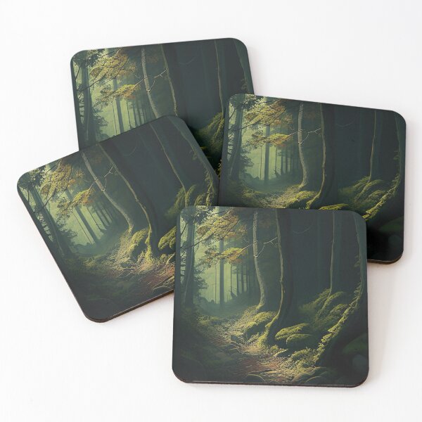Item preview, Green Fairy Tale Forest, Mystical designed and sold by CMArtVision.