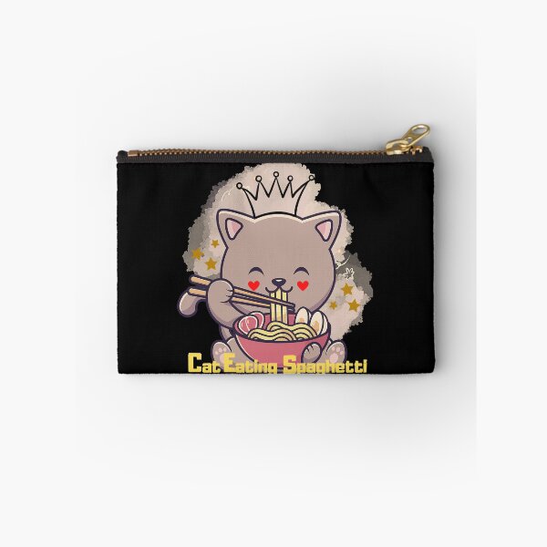 Item preview, Cat Eating Spaghetti designed and sold by 91Ivona.