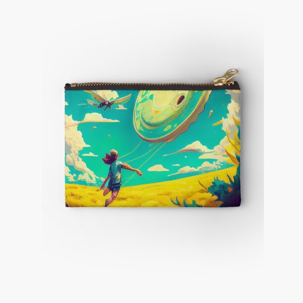 Item preview, Lush Frisbee Fun Digital Painting designed and sold by CodeAndColors.