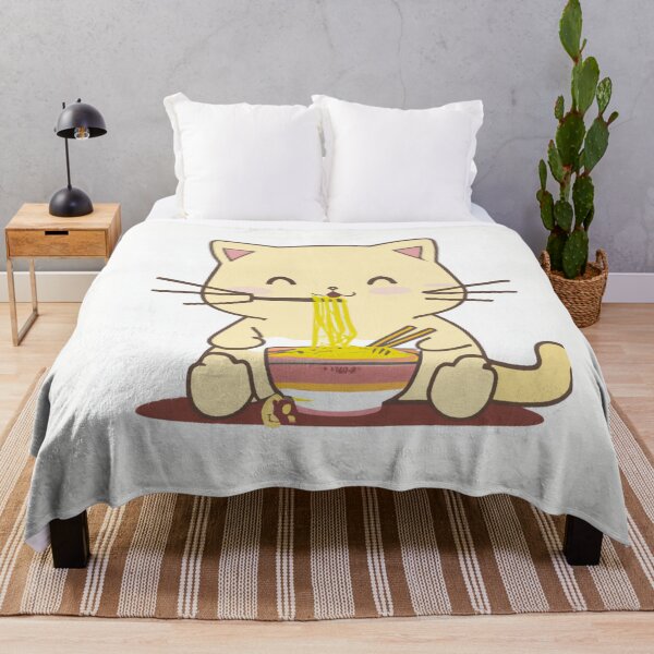 Item preview, Feline Feast: A Cat Enjoying Spaghetti designed and sold by majnate.
