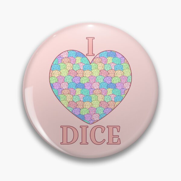 Item preview, I Heart Dice designed and sold by ianablakeman.