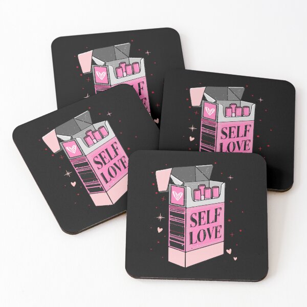 Item preview, Self Love, Valentine's Day Retro Vintage Cigarette Pack designed and sold by printify.