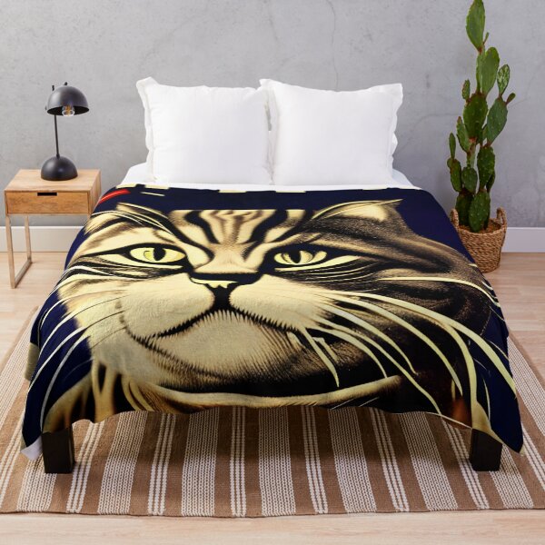 Item preview, Retro War Propaganda No War Cat - Vintage Style designed and sold by Dalive.