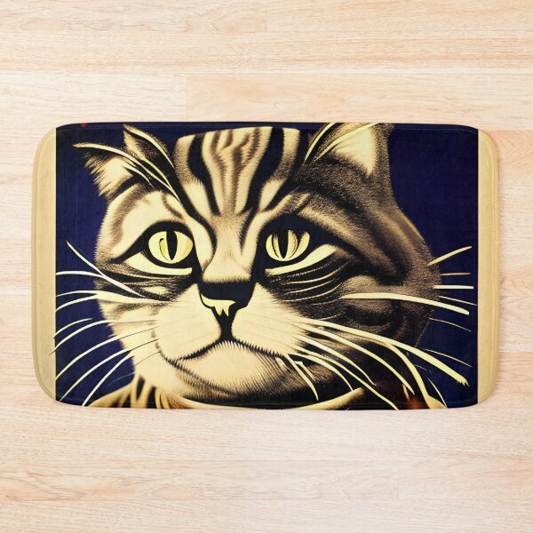 Item preview, Retro War Propaganda No War Cat - Vintage Style designed and sold by Dalive.