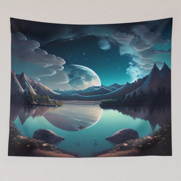 Item preview, The Winter Night Sky designed and sold by D3monic.