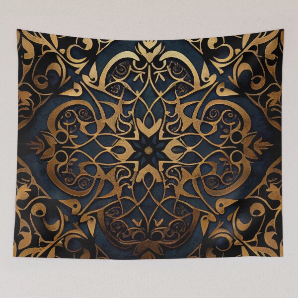 Item preview, Aesthetic Gothic European Pattern Digital Painting designed and sold by CodeAndColors.