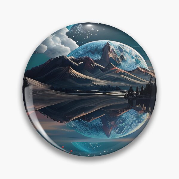 Item preview, Winter Mountain Moon designed and sold by D3monic.