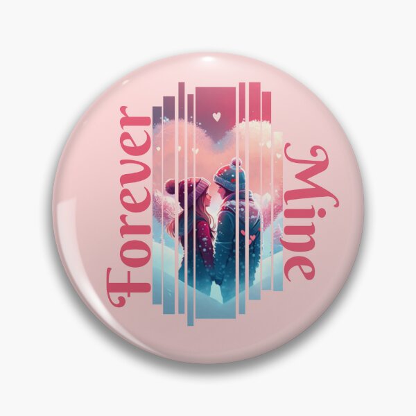 Item preview, Forever Mine - Couples - Love - Heart designed and sold by designerpriti.