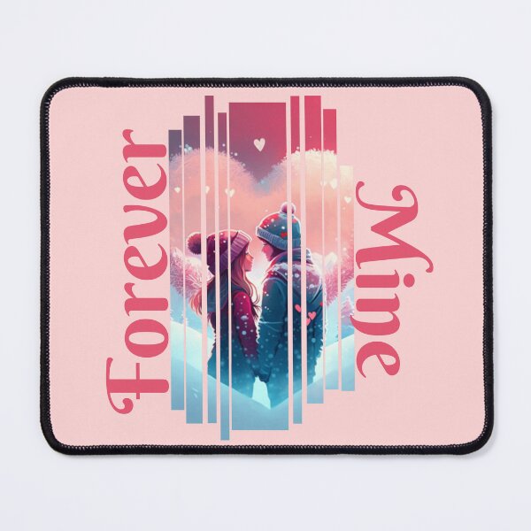 Item preview, Forever Mine - Couples - Love - Heart designed and sold by designerpriti.