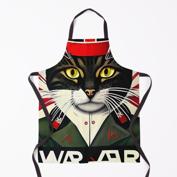 Item preview, Retro War Propaganda Cats General - Vintage War designed and sold by Dalive.