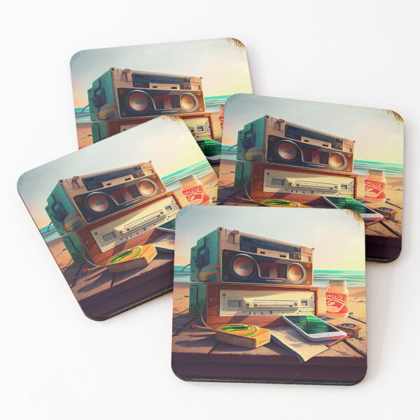 Item preview, Summer Jams Digital Painting designed and sold by CodeAndColors.