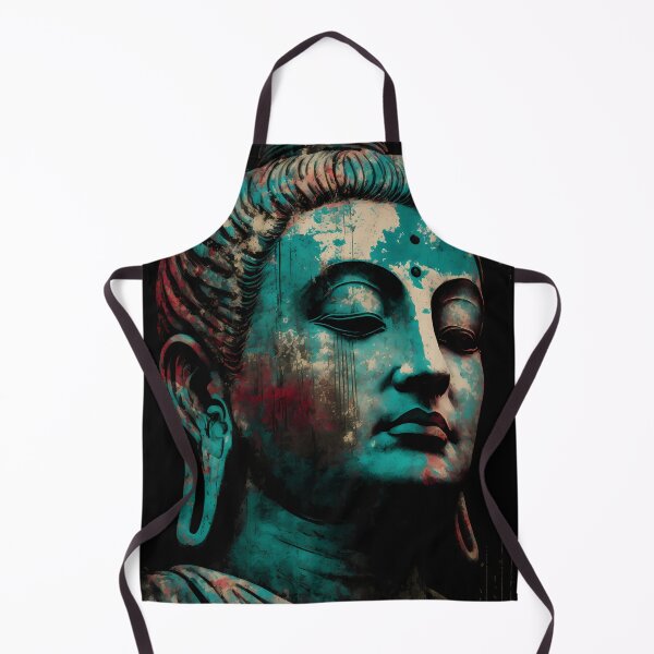 Item preview, Enlightened Mind: Buddha Portrait designed and sold by bharuarts.
