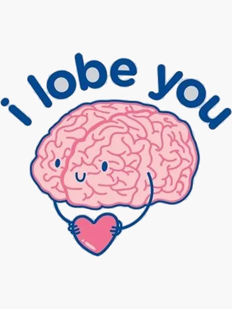 Little brain. Нарисовать Lobe. Карикатура мозг и сердце.