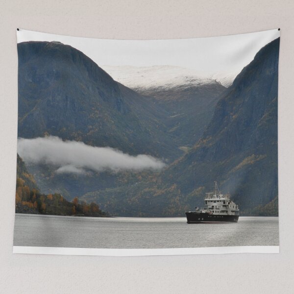 Item preview, Aurlandsfjord Flam Norwegian Fjord Norway designed and sold by AndyEvansPhotos.