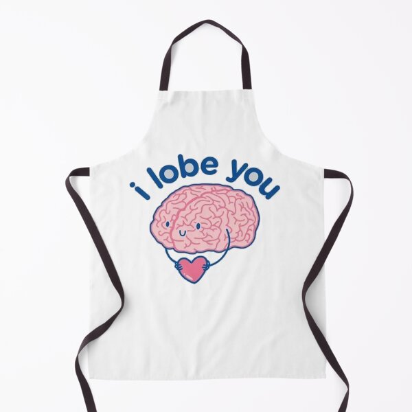 Item preview, I Lobe You Neuroscience Joke designed and sold by EmmaDominica.