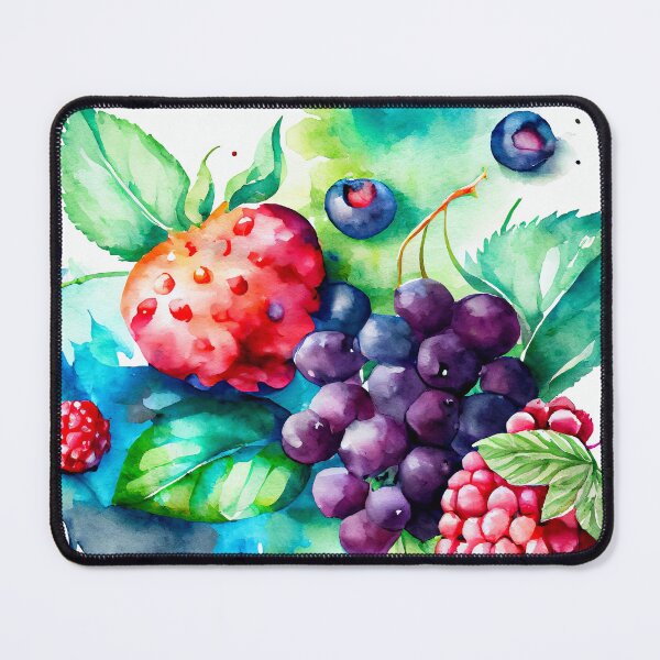 Item preview, Berries cocktail pattern designed and sold by AppleElf.