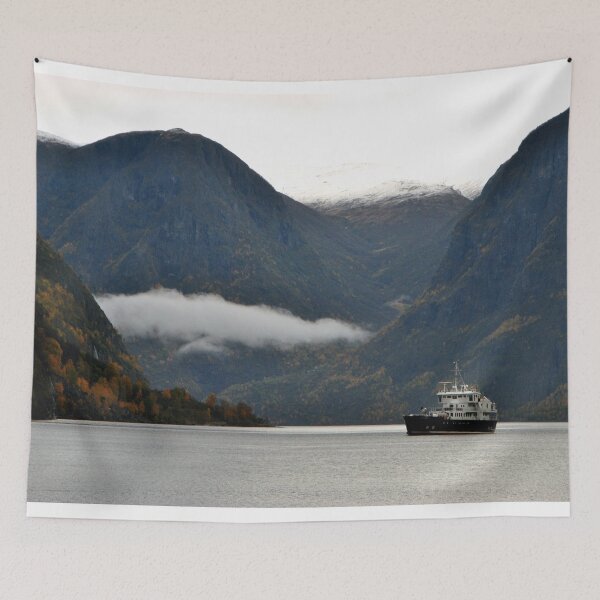 Item preview, Aurlandsfjord Flam Norwegian Fjord Norway designed and sold by AndyEvansPhotos.