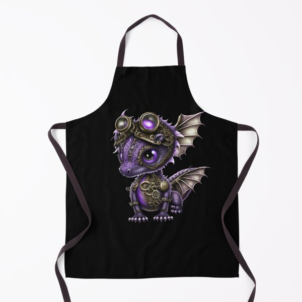Item preview, Steampunk Purple Baby Dragon designed and sold by VicAndSteam.
