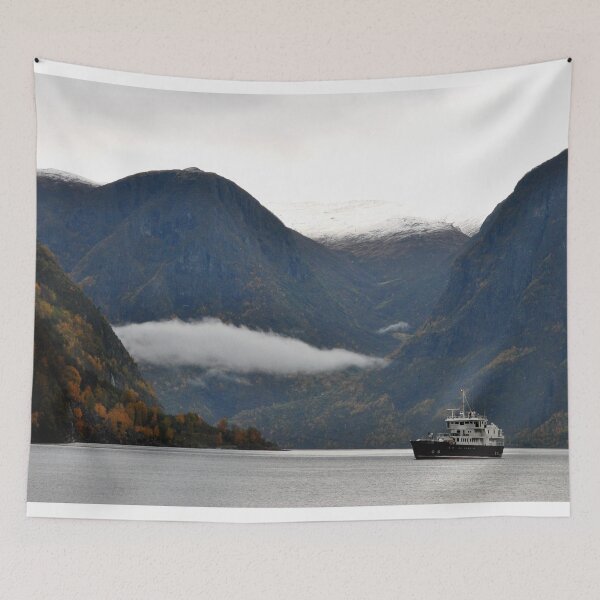 Item preview, Aurlandsfjord Flam Norwegian Fjord Norway designed and sold by AndyEvansPhotos.