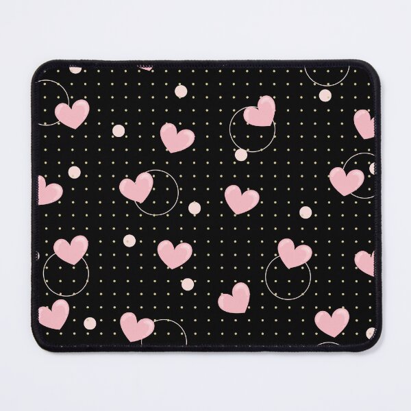 Item preview, Pink heart with black background designed and sold by sheelashop.