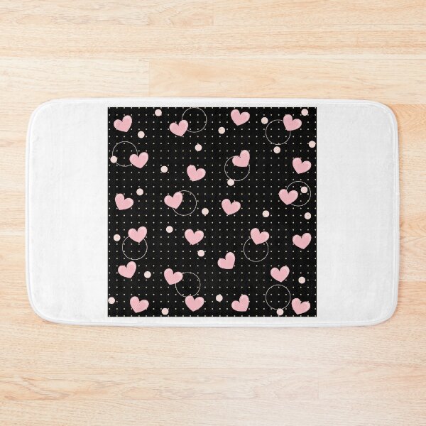Item preview, Pink heart with black background  designed and sold by sheelashop.