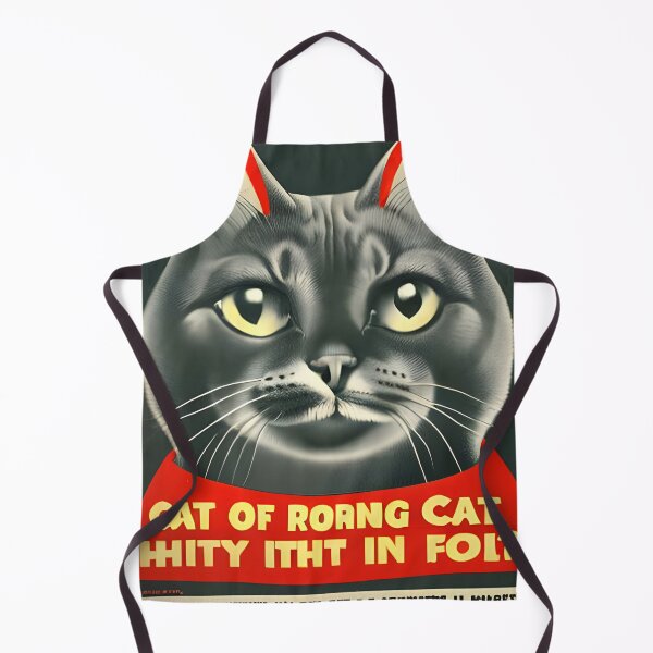 Item preview, Vintage black cat poster - propaganda designed and sold by Dalive.