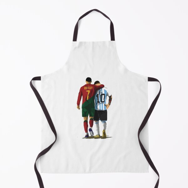 Item preview, Messi Ronaldo Chit Chat Illustration designed and sold by Lara Samuel.
