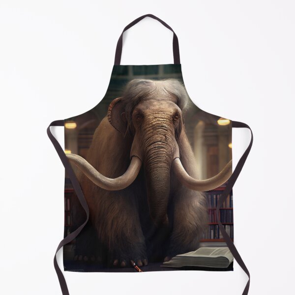Artikelvorschau, The Librarian Mammoth Digital Painting entworfen und verkauft von CodeAndColors.